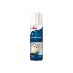 ANCHOR AEROSOL WHIPPED CREAM 12 X 400GM