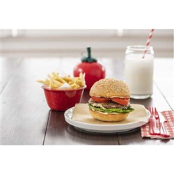 ANGEL BAY BEEF BURGER PAR COOKED 48 X 85GM