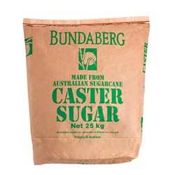 BUNDABERG CASTER SUGAR 25KG