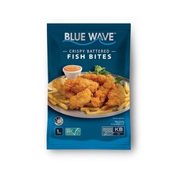 BLUE WAVE CRISPY BATTERED FISH BITES 1KG