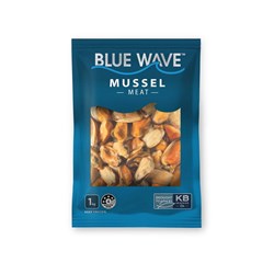 BLUE WAVE 200/300 MUSSEL MEAT COOKED 1KG