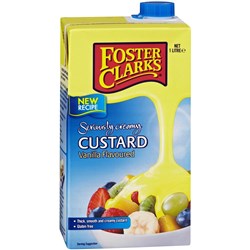 FOSTER CLARKS UHT CUSTARD 1LT