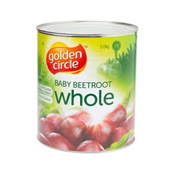 GOLDEN CIRCLE WHOLE BABY BEETROOT 3.2KG