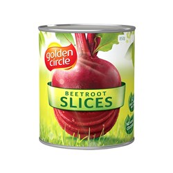 GOLDEN CIRCLE SLICED BEETROOT 850GM
