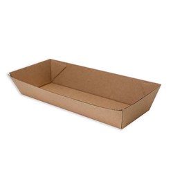 HUHTAMAKI HOT DOG TRAY OPEN PAPER 6 X 50's
