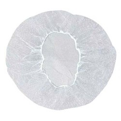 HUHTAMAKI HAIR NET NYLON WHITE 100's