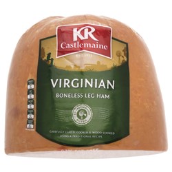 KR CASTLEMAINE PREMIUM VIRGINIAN LEG HAM KG (AVG 4KG)