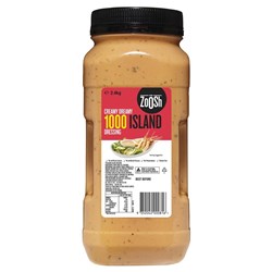 ZOOSH THOUSAND ISLAND SAUCE 2.4LT