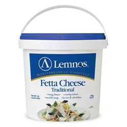 LEMNOS FETTA CHEESE 2KG