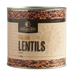 SANDHURST LENTIL ITALIAN BROWN 2.5KG