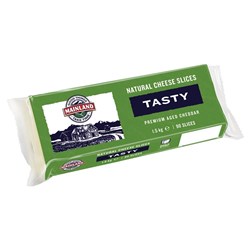 MAINLAND TASTY SLICED CHEESE 1.5KG (90's)