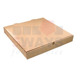 11" PIZZA BOX PLAIN FLAT D/F 50's