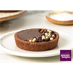 PRIESTLEY'S CHOC SALTED CARAMEL TART 6 X 108GM