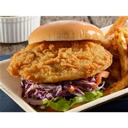 PACIFIC WEST FRIED BARRAMUNDI FISH BURGER 3 X 1KG