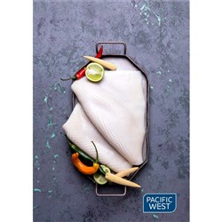 PACIFIC WEST PINEAPPLE CUT SQUID FILLET 5KG