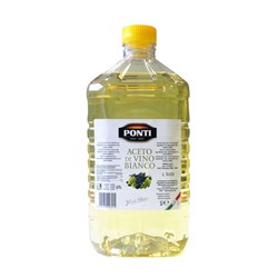 PONTI WHITE WINE VINEGAR 5LT