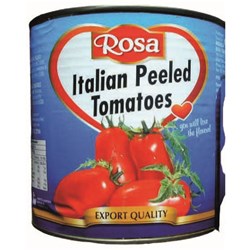 ROSA WHOLE PEELED TOMATO 2.5KG