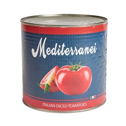 MEDITERRANEI ITALIAN DICED TOMATO 2.55KG