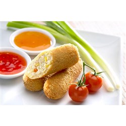 SNACK FOODS CHEESY CHICKEN CROQUETTES 36 X 90GM