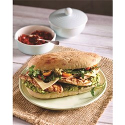 SPEEDIBAKE SOFT OVAL TURKISH LUNCH ROLL 38 X 110GM