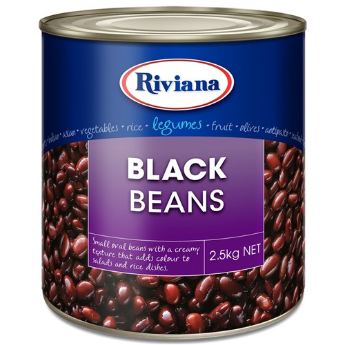 RIVIANA BLACK BEANS 2.5KG