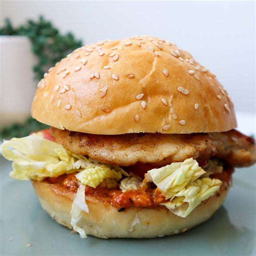 BAKERS MAISON SESAME SEED MILK BUN FULLY BAK 80 X 80GM