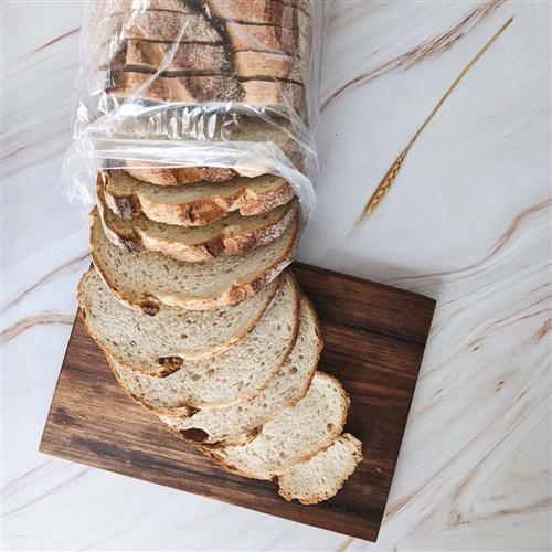 BAKERS MAISON LOAF SOURDOUGH WHITE SLICED 8 X 1.2KG