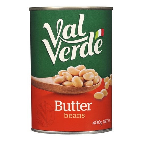VAL VERDE BUTTER BEANS 400GM