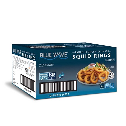BLUE WAVE CRUNCHY SQUID RING SMALL 4KG