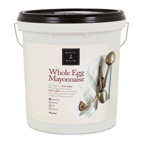 BIRCH & WAITE WHOLE EGG MAYONNAISE 15KG