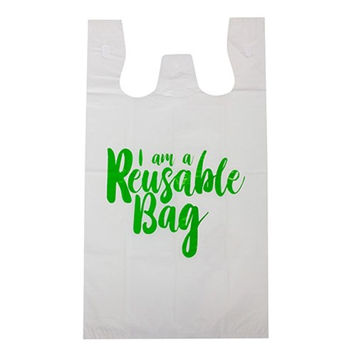 CAPRI MEDIUM REUSABLE SINGLET BAG 100's