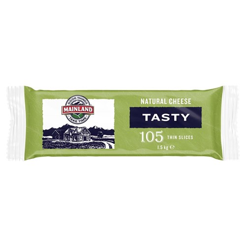 MAINLAND TASTY THIN SLICED CHEESE 1.5KG