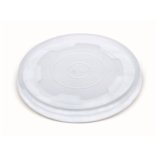 DETPAK 12 16 24 OZ FLAT BOWL LID 500's