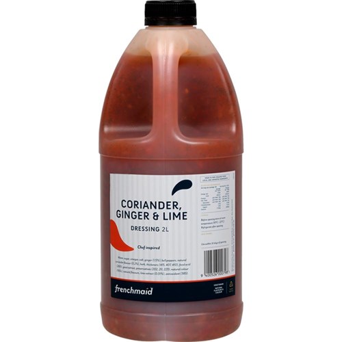 FRENCH MAID CORIANDER GINGER LIME DRESSING 2LT