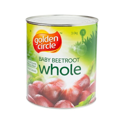 GOLDEN CIRCLE WHOLE BABY BEETROOT 3.2KG