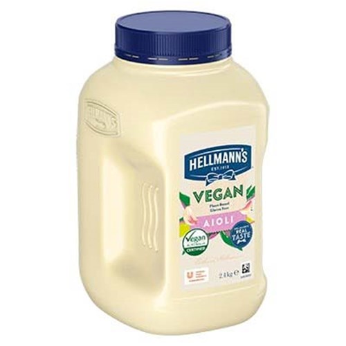 HELLMANN'S REAL VEGAN AIOLI 2.4LT
