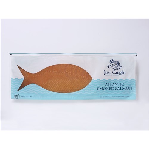 BLUE WAVE SLICED SMOKED SALMON 1KG