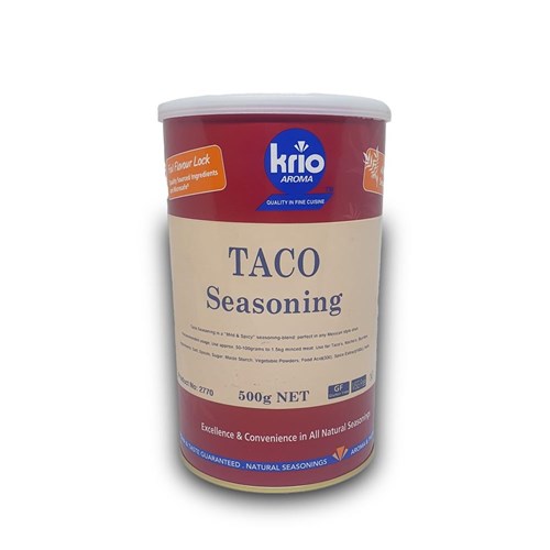 KRIO KRUSH TACO SEASONING 500GM