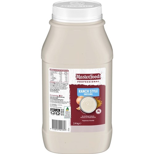MASTERFOODS RANCH DRESSING 2.4KG