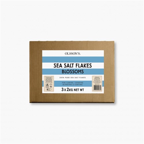 OLSSON'S BLOSSOMS SEA SALT FLAKES 6KG