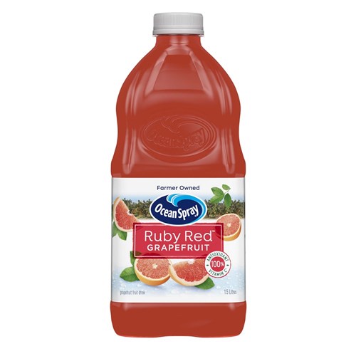 OCEAN SPRAY RUBY RED GRAPEFRUIT 1.5LT