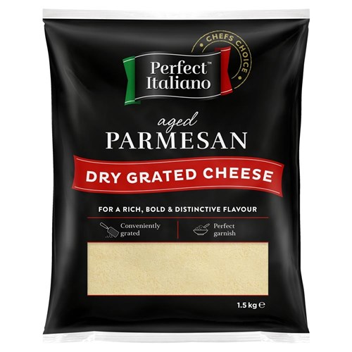 PERFECT ITALIANO GRATED PARMESAN CHEESE 1.5KG