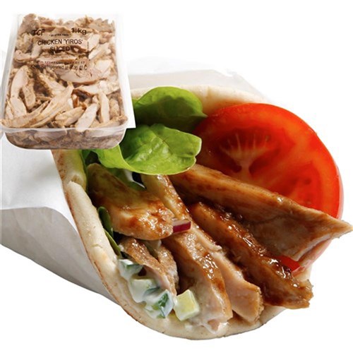 TENDER CHOICE YIROS CHICKEN MEAT 5 X 1KG