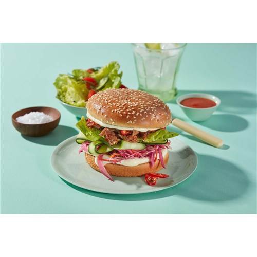 TIP TOP GOURMET BURGER BUN SEEDED 48 X 85GM