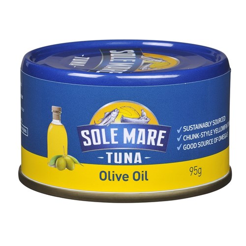 SOLE MARE TUNA IN OLIVE OIL 24 X 95GM