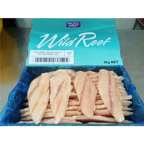 WILD REEF 140/160 SHARK PORTIONS S/L IQF 5KG